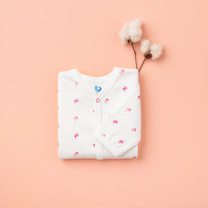 Baby Romper Pink Storks